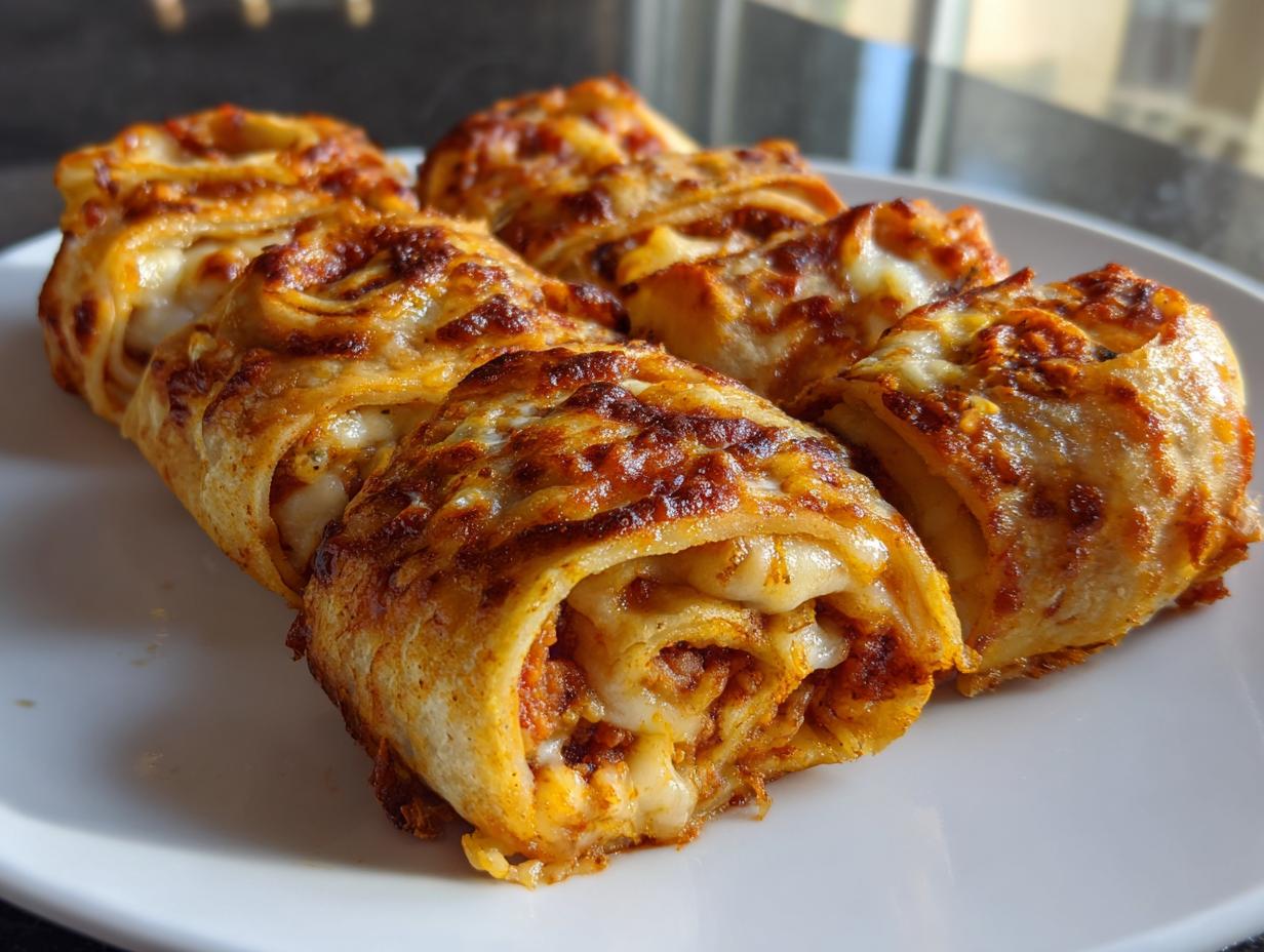 Crispy Pizza Rolls