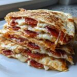 5-Ingredient Pizza Quesadillas