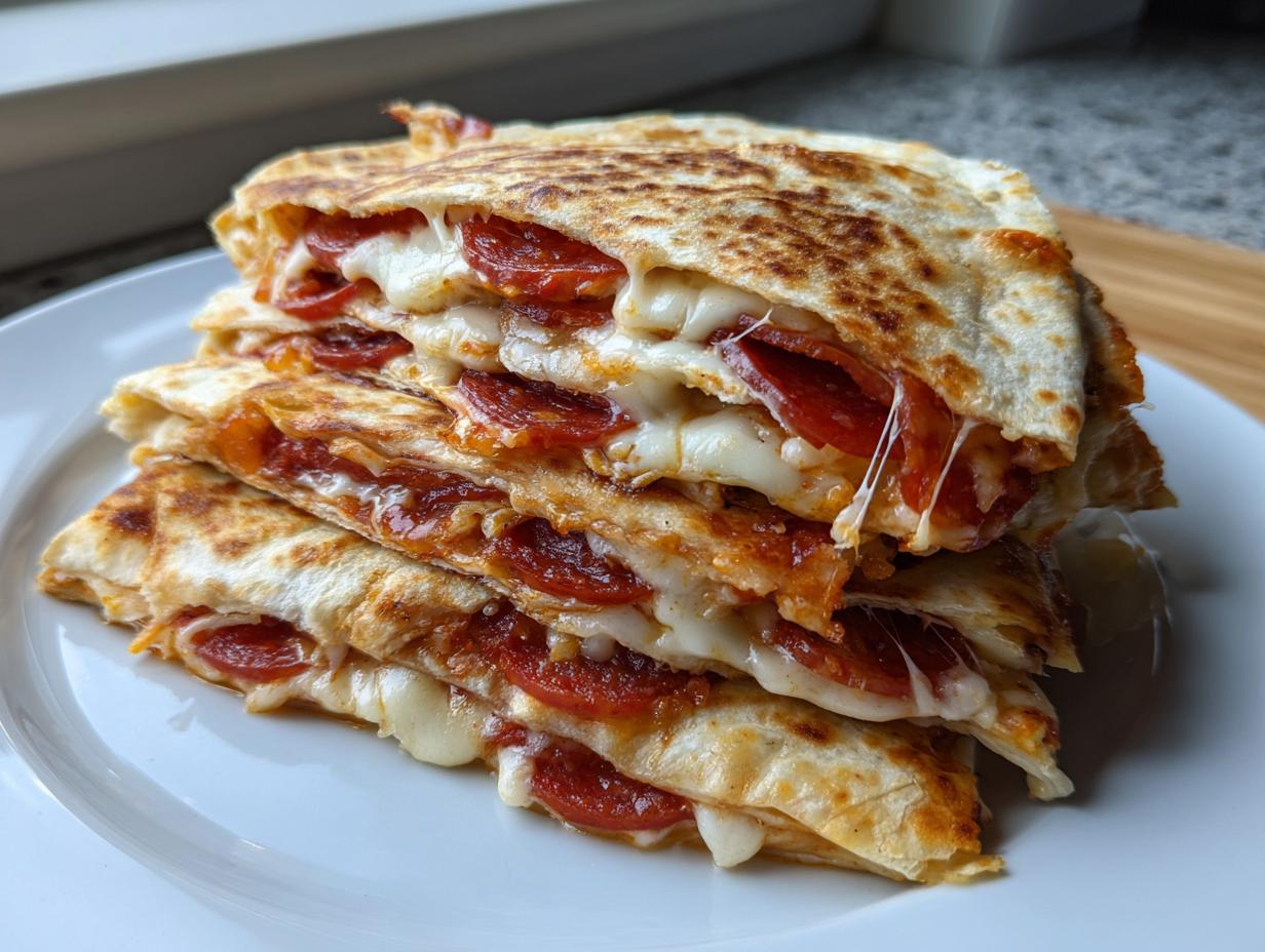 Pizza Quesadillas