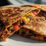 Black Bean Veggie Quesadilla