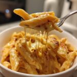 Cheesy One Pot Pasta with Perfectly Cooked Penne