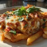 Chicken Parmesan Pasta Skillet Recipe