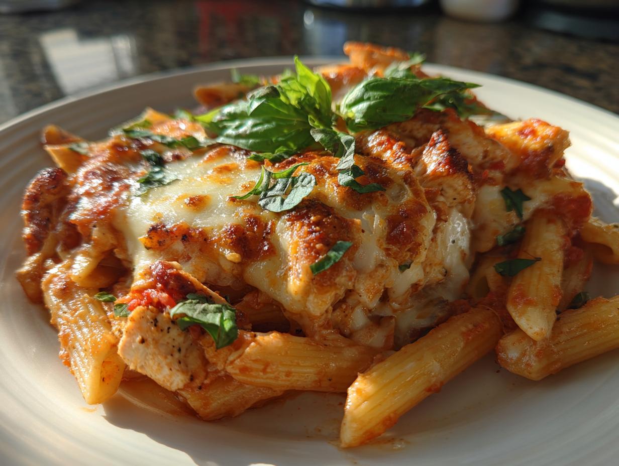Best 30-Minute Chicken Parmesan Pasta Skillet Recipe Ever