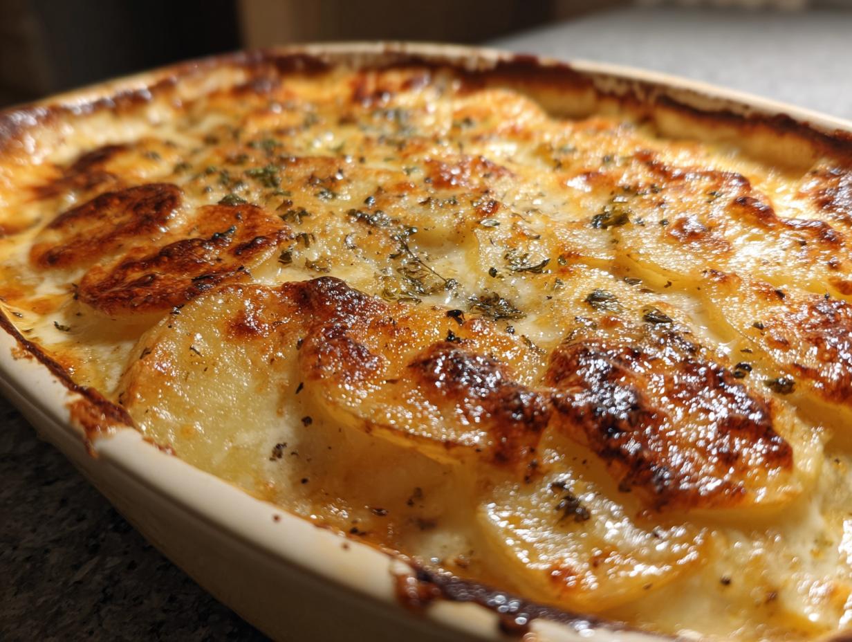 Creamy Scalloped Potatoes Recipe: 1 Perfect Lactose-Free Comfort Dish