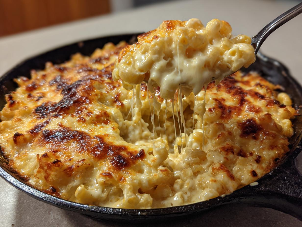 20-Minute Creamy and Cheesy Skillet Macaroni Perfection