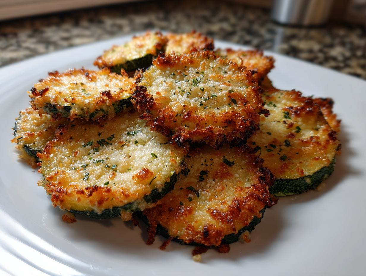Crispy Baked Parmesan Zucchini: 5-Ingredient Magic in 20 Minutes