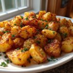 Crispy Crunchy Parmesan Potatoes