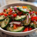 Cucumber Sweet Pepper Salad