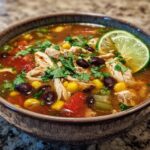 Detox Southwest Chicken Soup Recipe