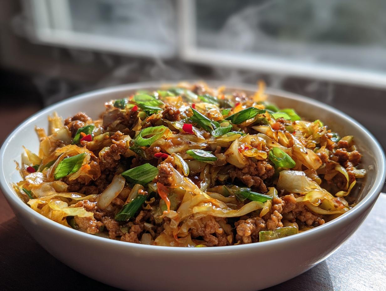 20-Minute Easy Egg Roll in a Bowl – Healthy & Addictive!