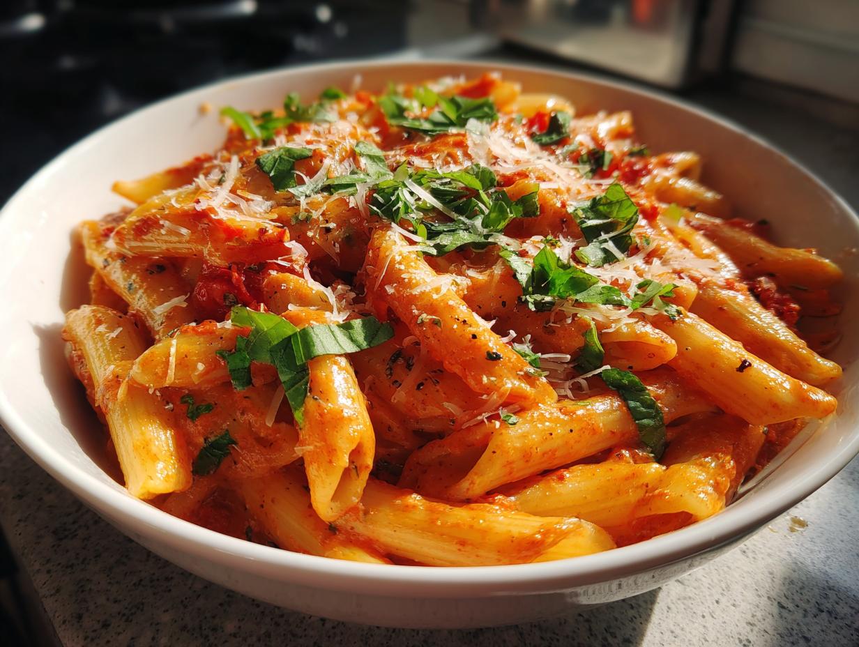 30-Minute Easy One Pot Creamy Tomato Pasta Recipe