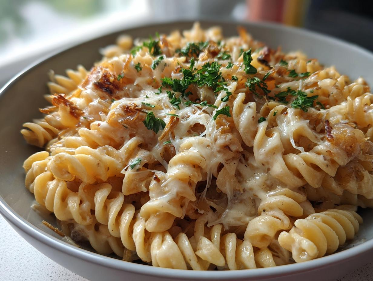 French Onion Pasta Recipe – Irresistible 45-Minute Comfort
