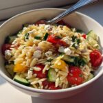 Greek Orzo Pasta Salad
