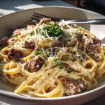 High Protein Creamy Beef Pasta Recipe for Quick Weeknight Dinners