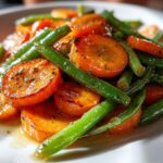 Honey Glazed Carrots & Green Beans
