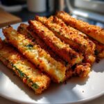 Low Calorie Air Fryer Zucchini Fries