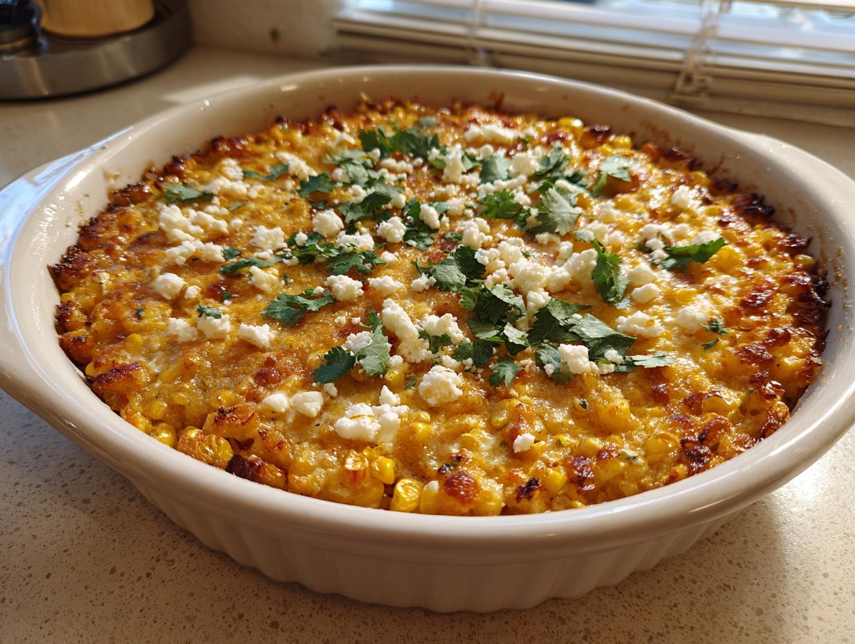 Mexican Street Corn Casserole