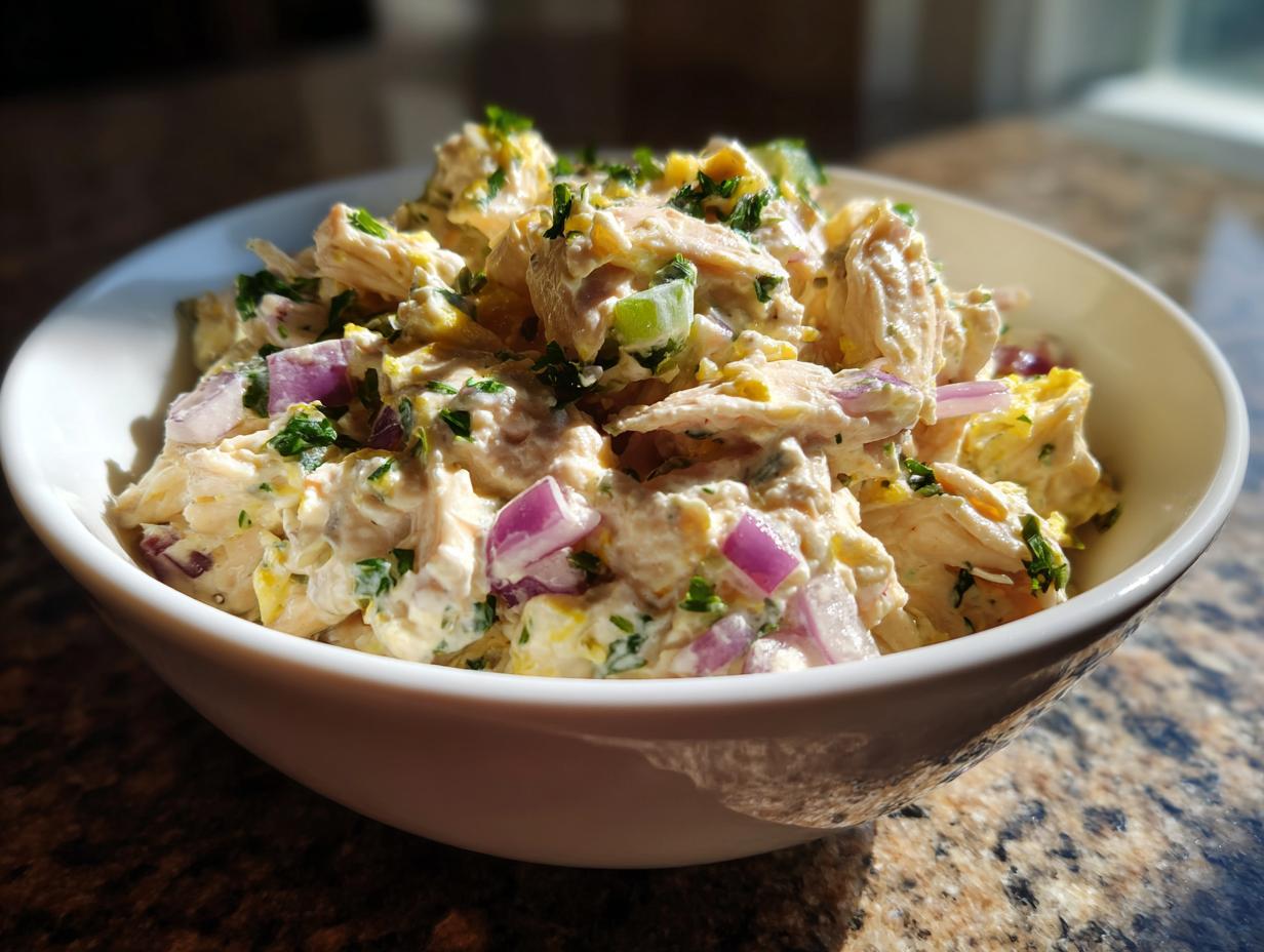 35g Protein Chicken Salad