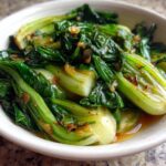 Quick Bok Choy with Garlic and Ginger