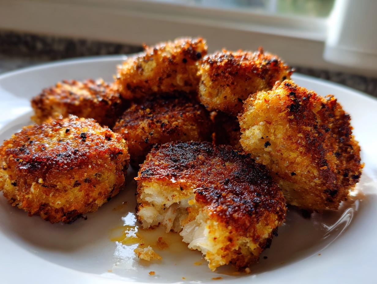 Irresistible Savory Vegan Chickpea Nuggets: Crispy Perfection in 30 Min