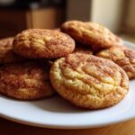 Soft & Pillowy Vegan Snickerdoodles (Gluten Free Option!)