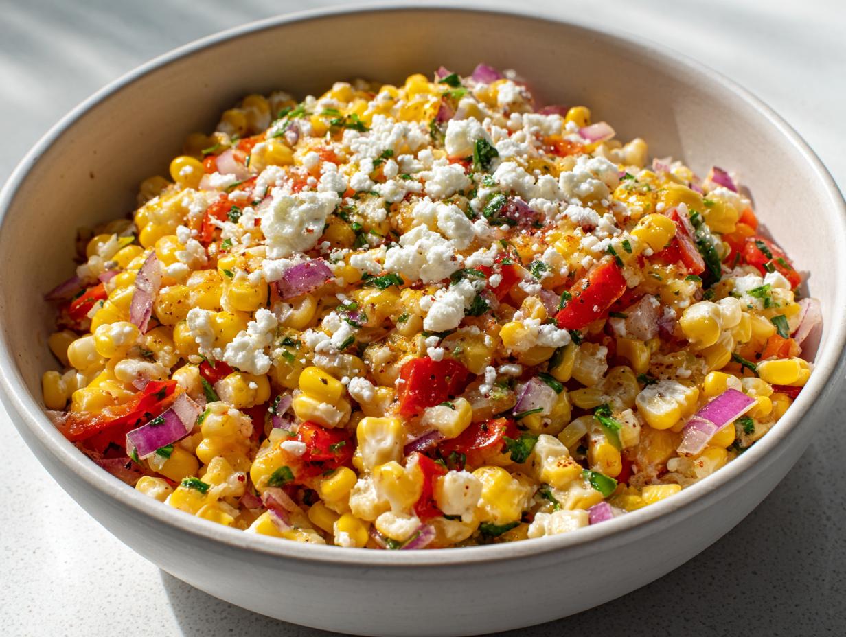 3-Ingredient Summer Street Corn Salad: A Vibrant Flavor Explosion