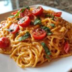 The Best Creamy Garlic Tomato Pasta Done in Under 30 Minutes