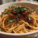 Vegan Caramelized Onion Pasta