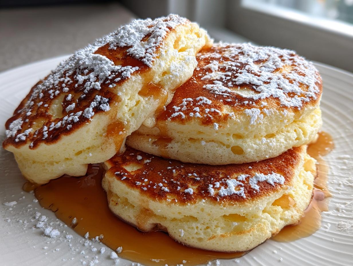 Fluffy Japanese Souffle Pancakes