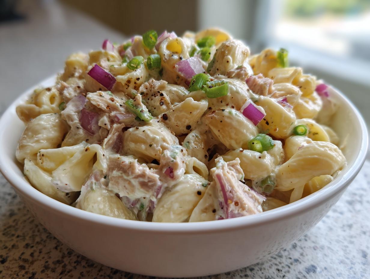 Easy Tuna Macaroni Salad in 30 Minutes: The Ultimate Comfort Food