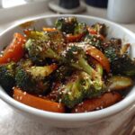 Asian Roasted Broccoli & Carrots