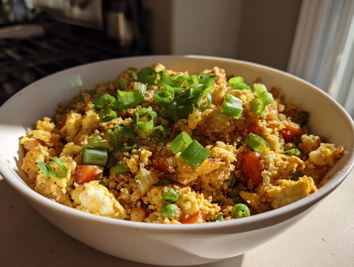 Cauliflower Fried Rice Recipe