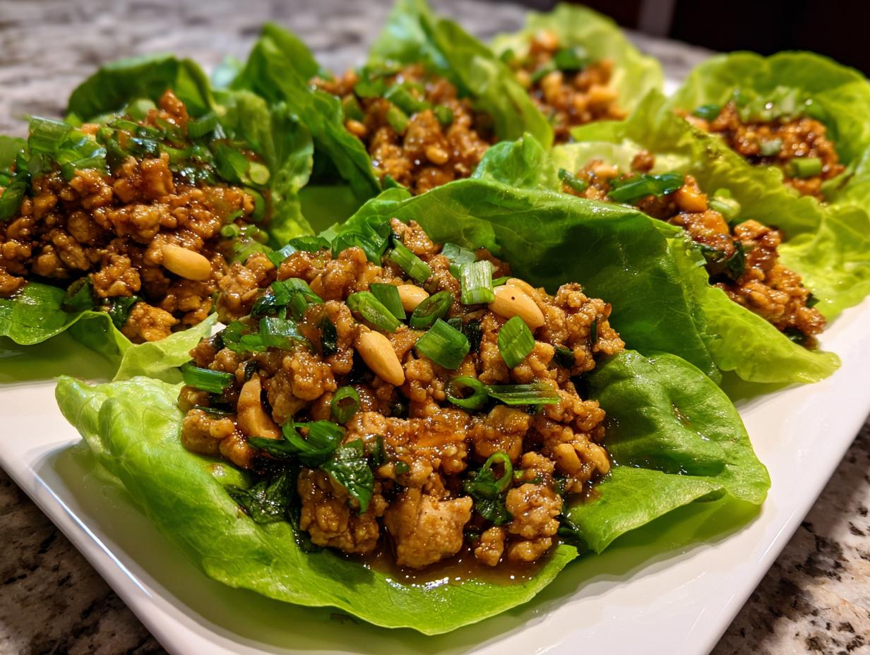 Chicken Lettuce Wraps