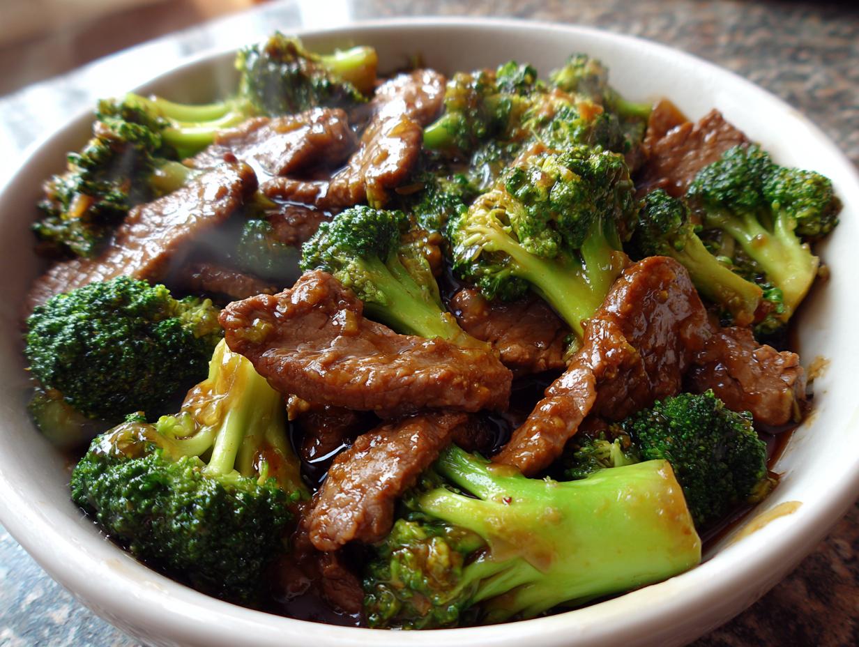 Chinese Beef and Broccoli in One Pan