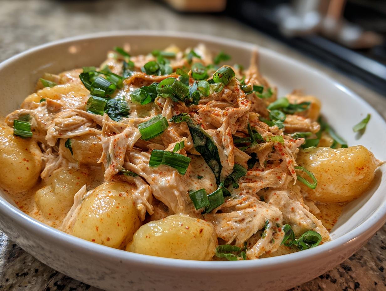 Creamy Chicken and Gnocchi Casserole