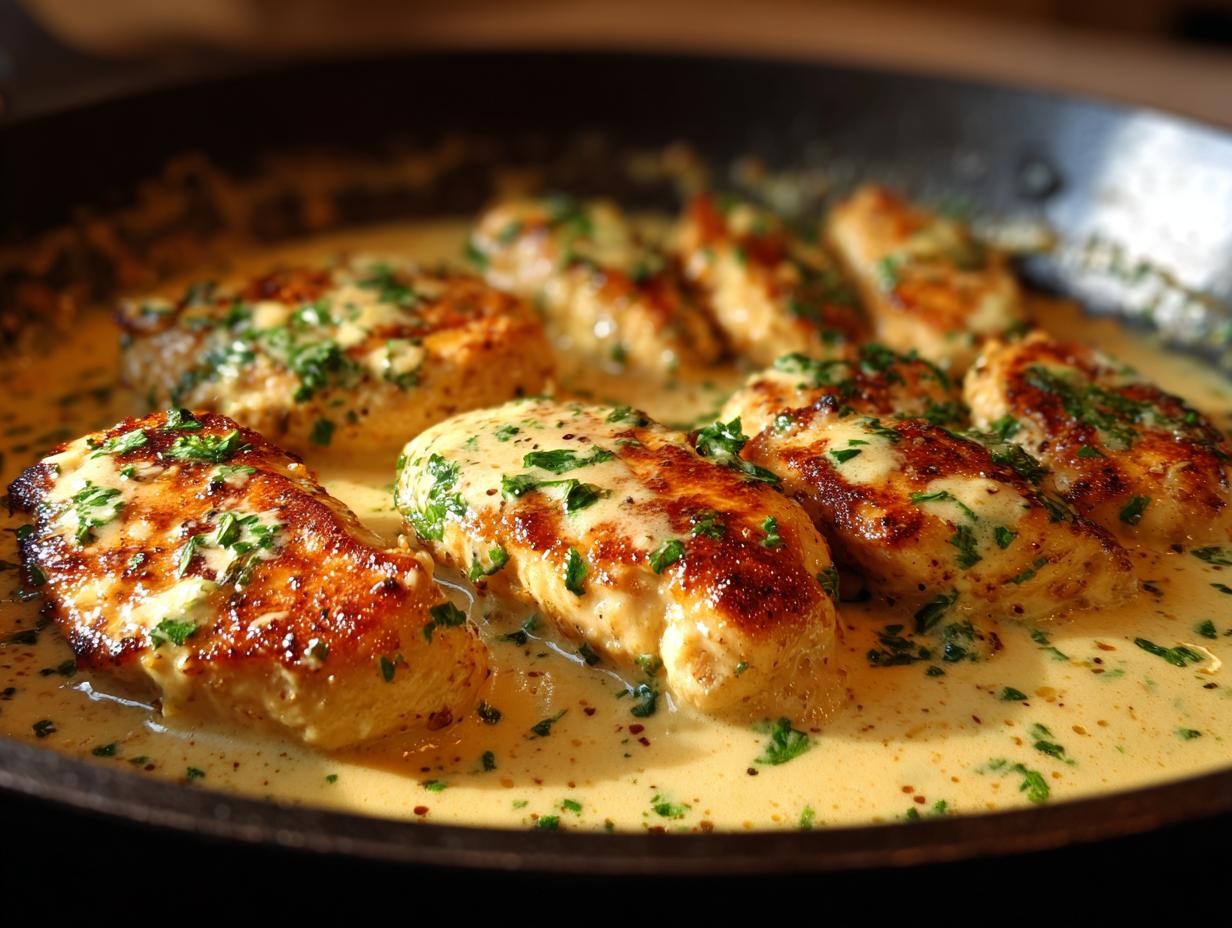 Creamy Garlic Chicken Breasts