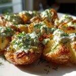 Crispy Smashed Potato Salad
