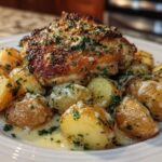 Garlic Parmesan Chicken and Potatoes