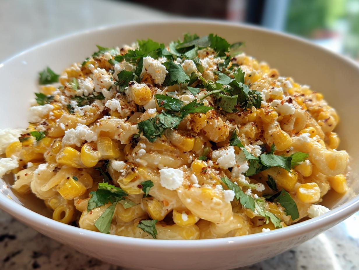 20-Minute Healthy Street Corn Pasta Salad That Wows Every Time