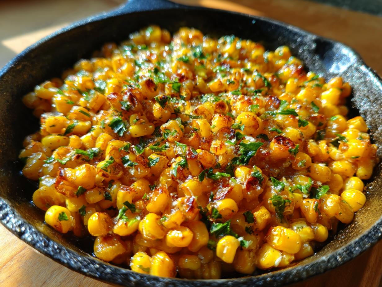 15-Minute Honey Butter Skillet Corn That Will Steal the Show