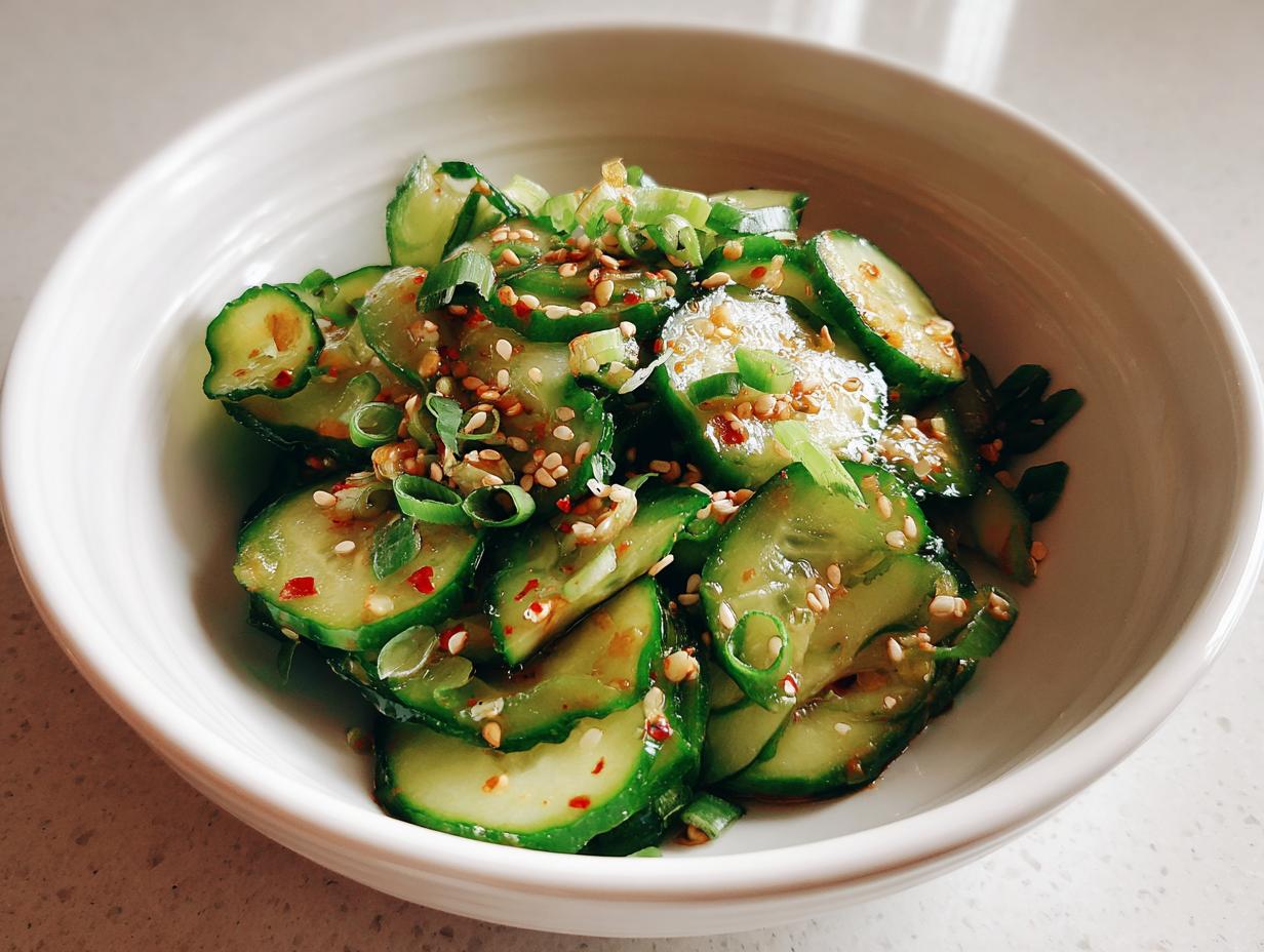 Korean Cucumber Salad