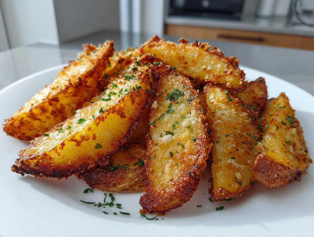 Crispy Parmesan Potatoes