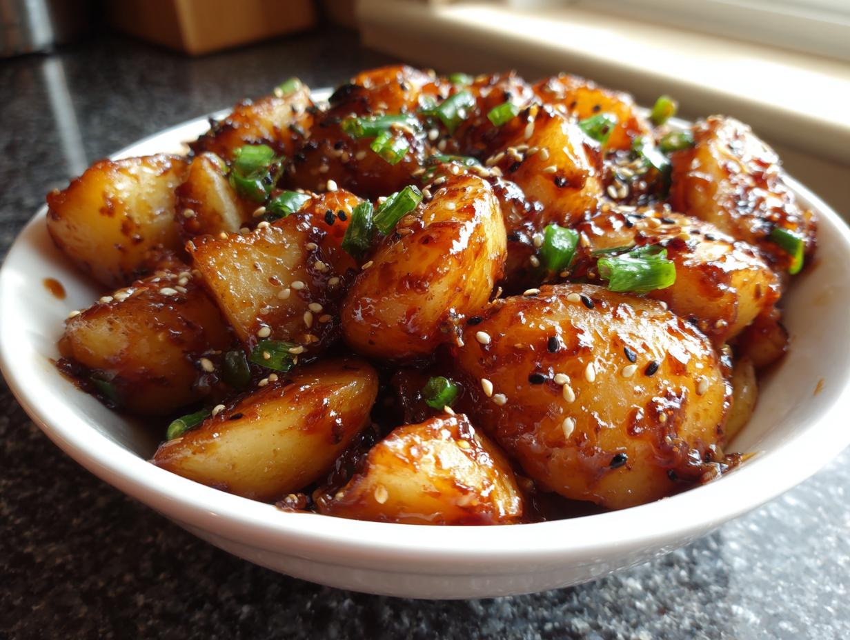 Korean Braised Potatoes