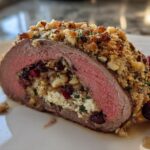 Quick Christmas Stuffed Beef Tenderloin