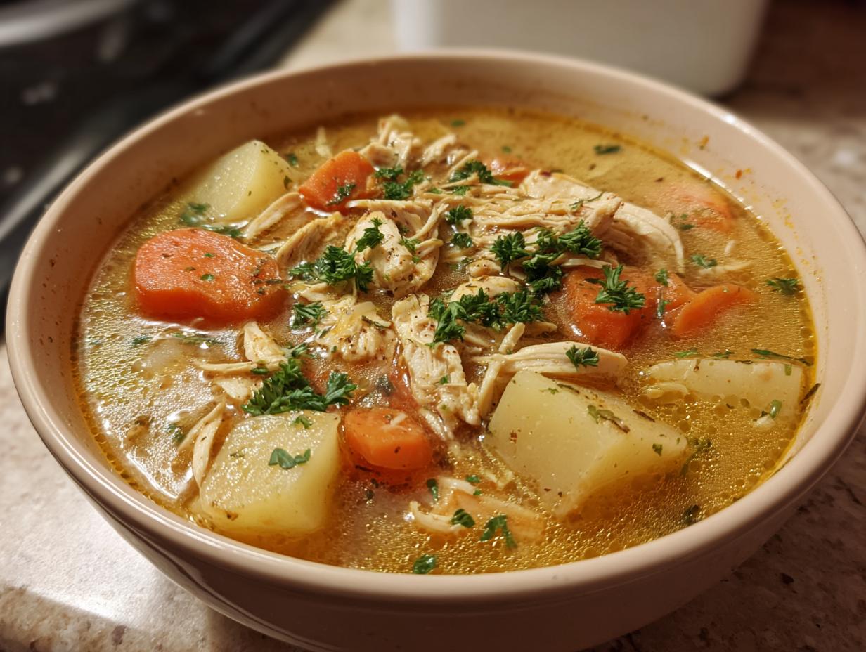 Comforting Chicken and Potato Soup