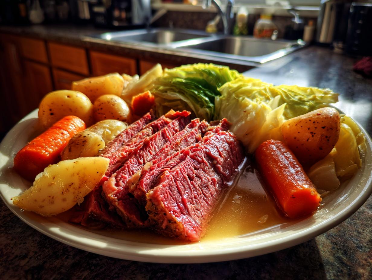 Classic Corned Beef with Vegetables
