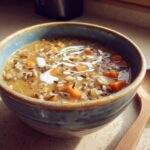 Cozy Autumn Wild Rice Soup