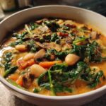 Cozy White Bean Mushroom Stew (Vegan)