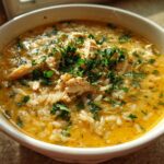 Creamy Chicken and Rice Soup