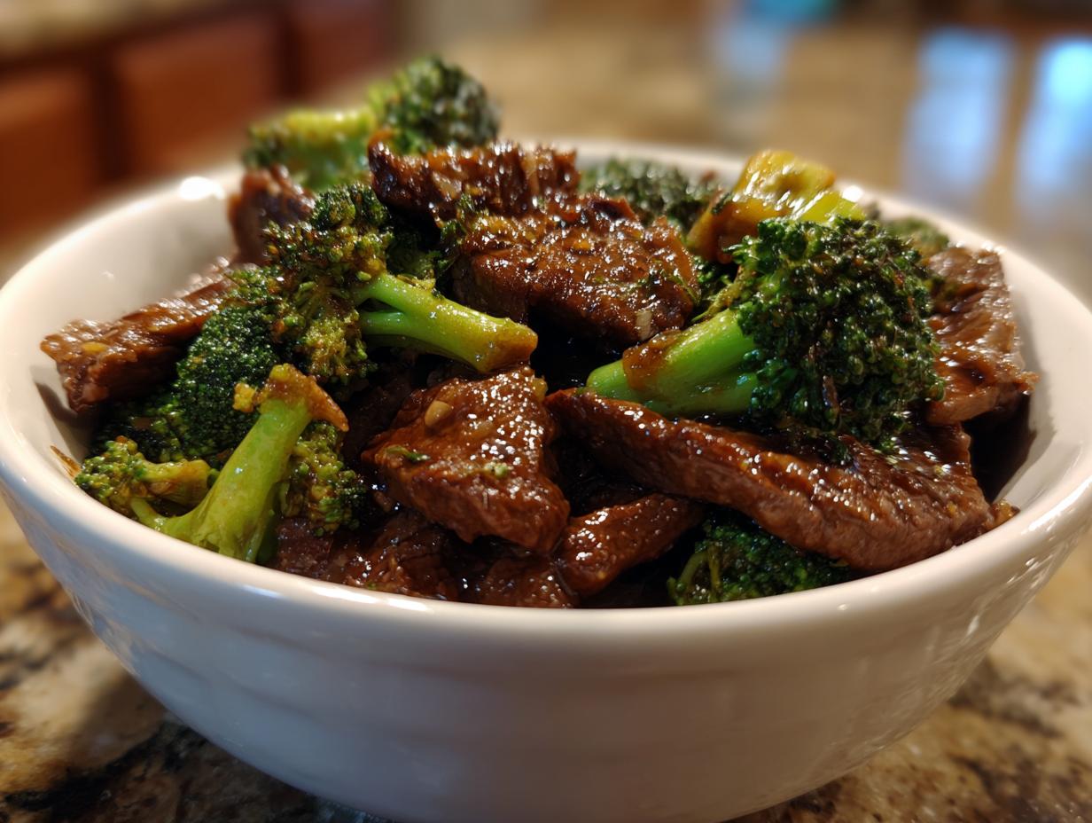 Crockpot Beef and Broccoli